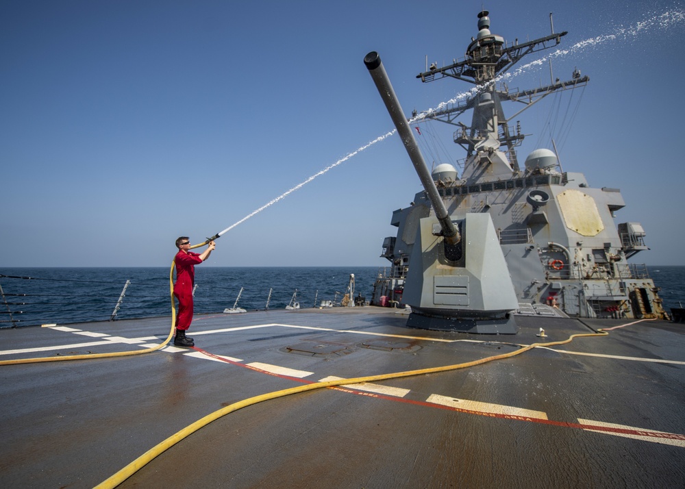 USS Bainbridge Deployment