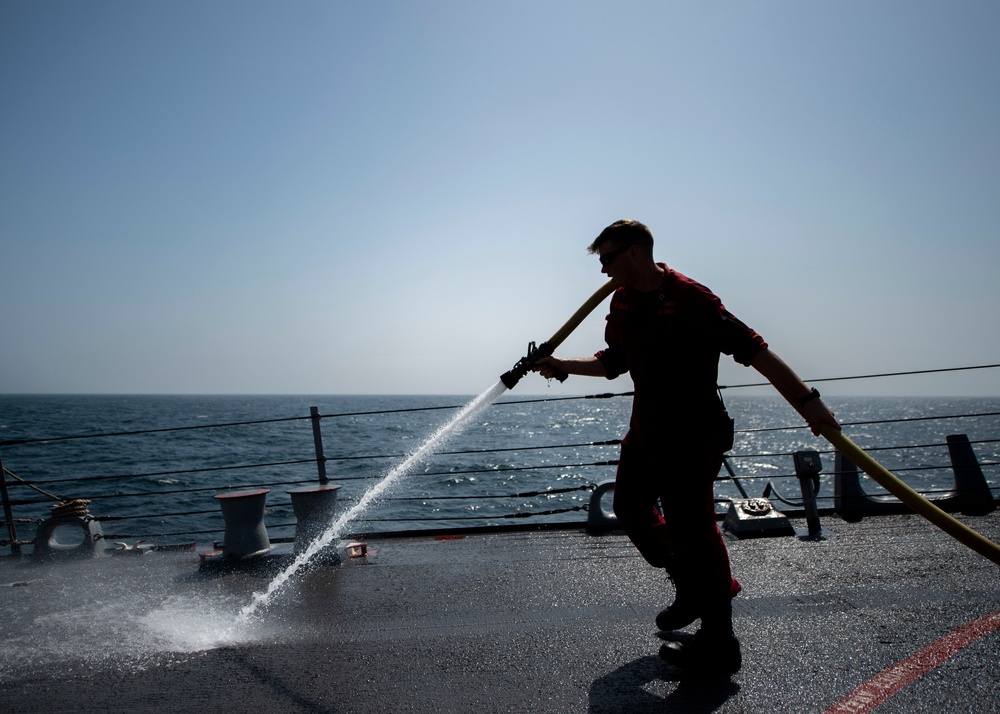 USS Bainbridge Deployment