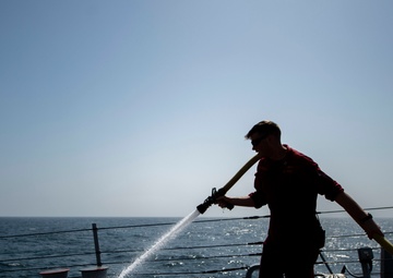 USS Bainbridge Deployment