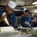 U.S. Navy Sailor conducts training