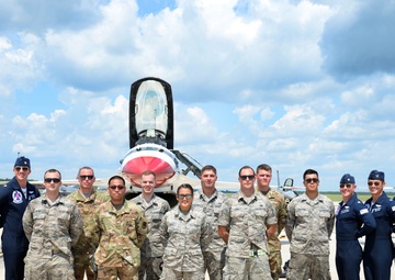 Jersey Devils Catch Thunderbirds F-16s