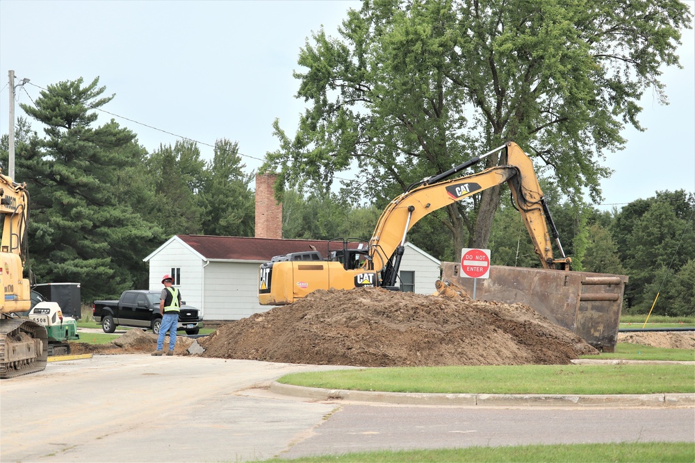 DVIDS - News - Photo Essay: Water main construction project work at ...