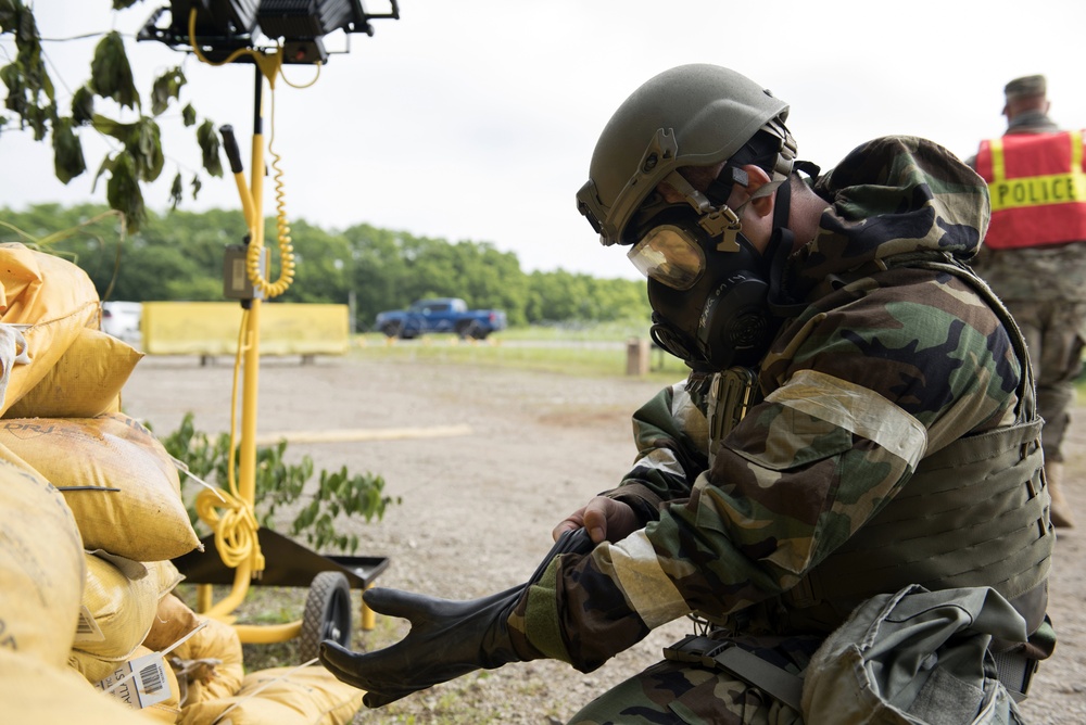 182nd and 161st Security Forces Squadrons join forces for 2019 annual training