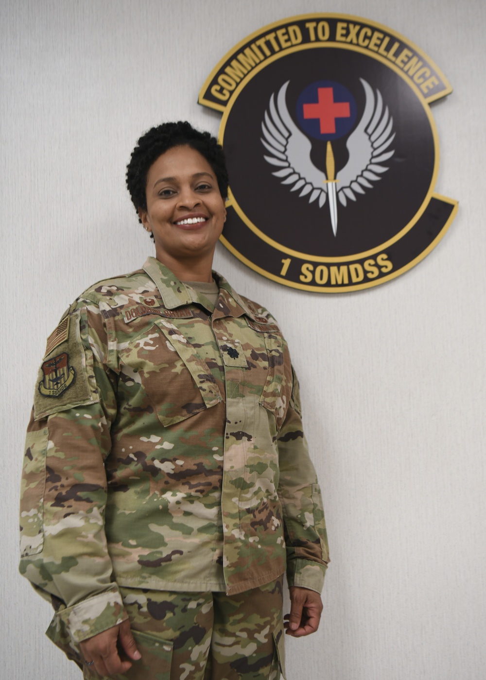 Lt. Col. Doldron-Bryan takes command of the 1st Special Operations Medical Support Squadron