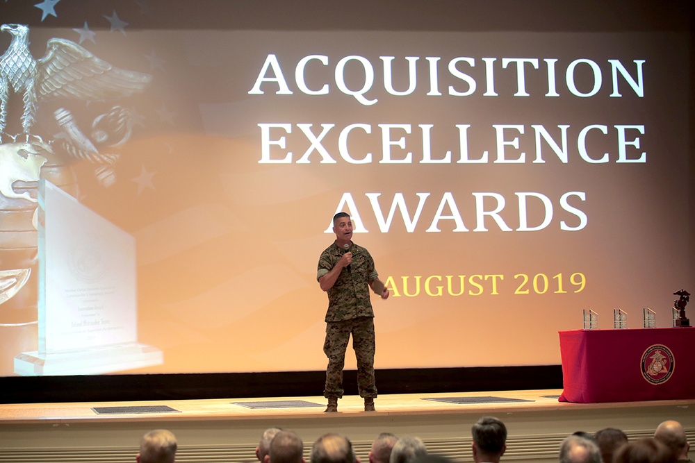 Marine Corps acquisition workforce recognized for excellence, innovation in 2018