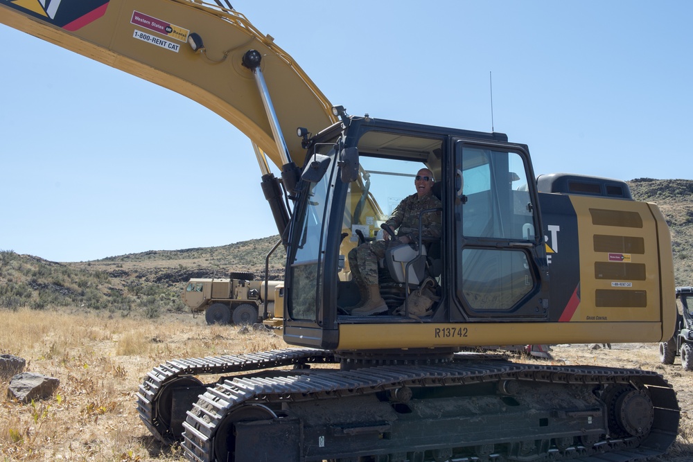 VIP day at the Shoshone-Paiute Reservation IRT project