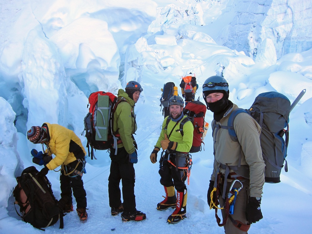 Navigating the Khumbu Icefall