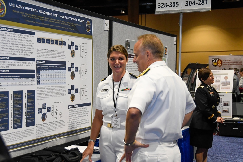 FOREARM PLANK EXERCISE DISCUSSED AT MILITARY HEALTH SYSTEM RESEARCH SYMPOSIUM