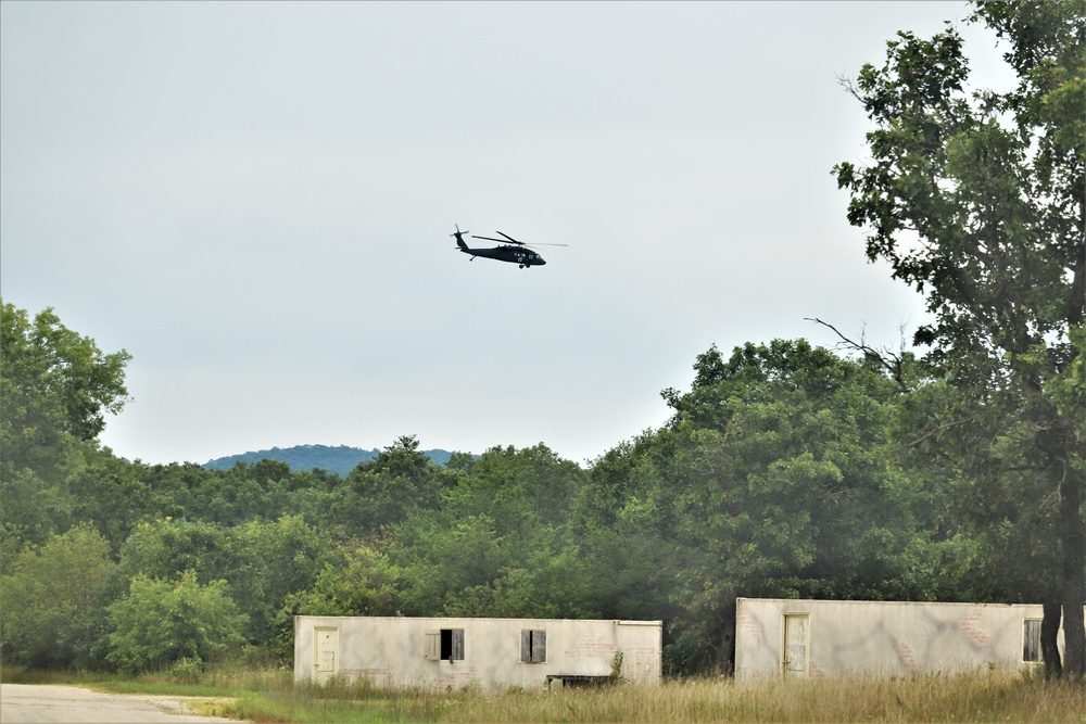 UH-60 Blackhawk Ops for CSTX 86-19-04, Global Medic at Fort McCoy