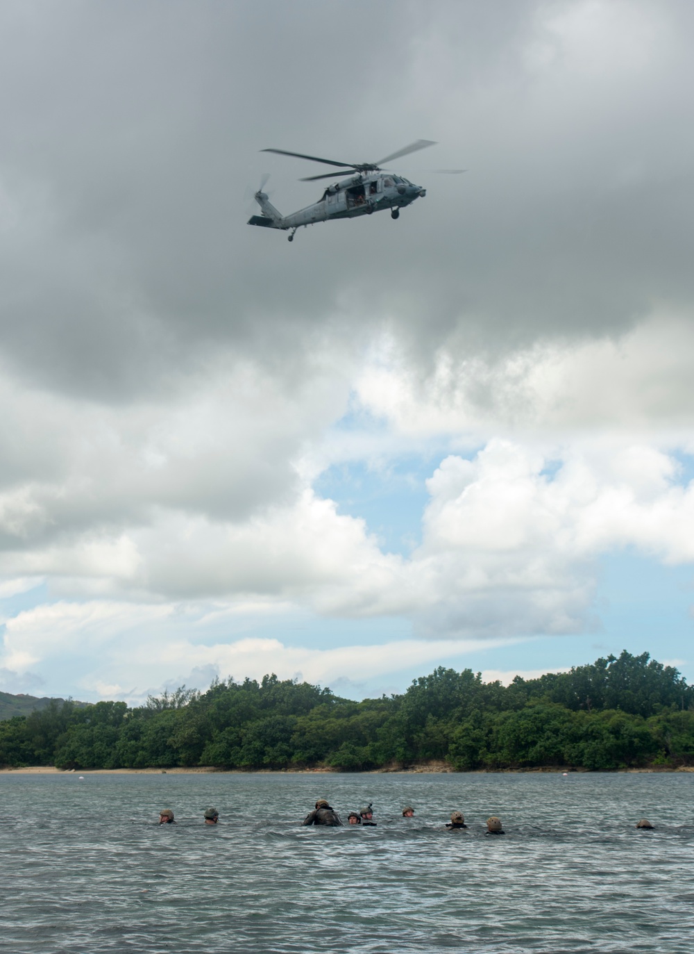 U.S., Allied Forces conduct helocasting knowledge exchange during HYDRACRAB 2019
