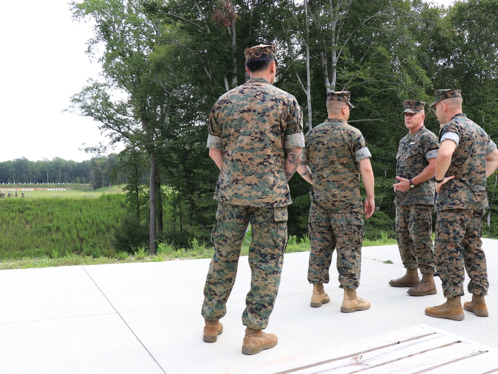 MARFORCOM Commander visits Marine Corps Security Force Regiment