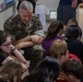 U.S. Marines volunteer at Lester Middle School