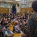 U.S. Marines volunteer at Lester Middle School