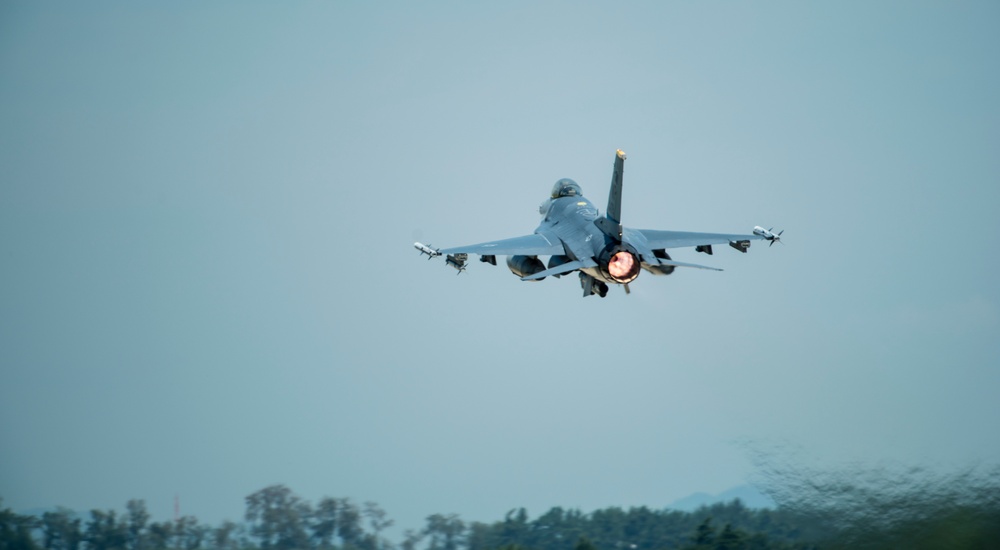 80th Fighter Squadron takes off for training flights