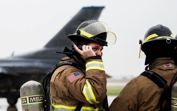 8th CES firefighters hone IFE response skills