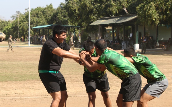 Soldiers build relationships through Sport at Garuda Shield 19