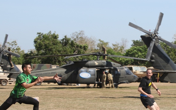 Soldiers build relationships through Sport at Garuda Shield 19