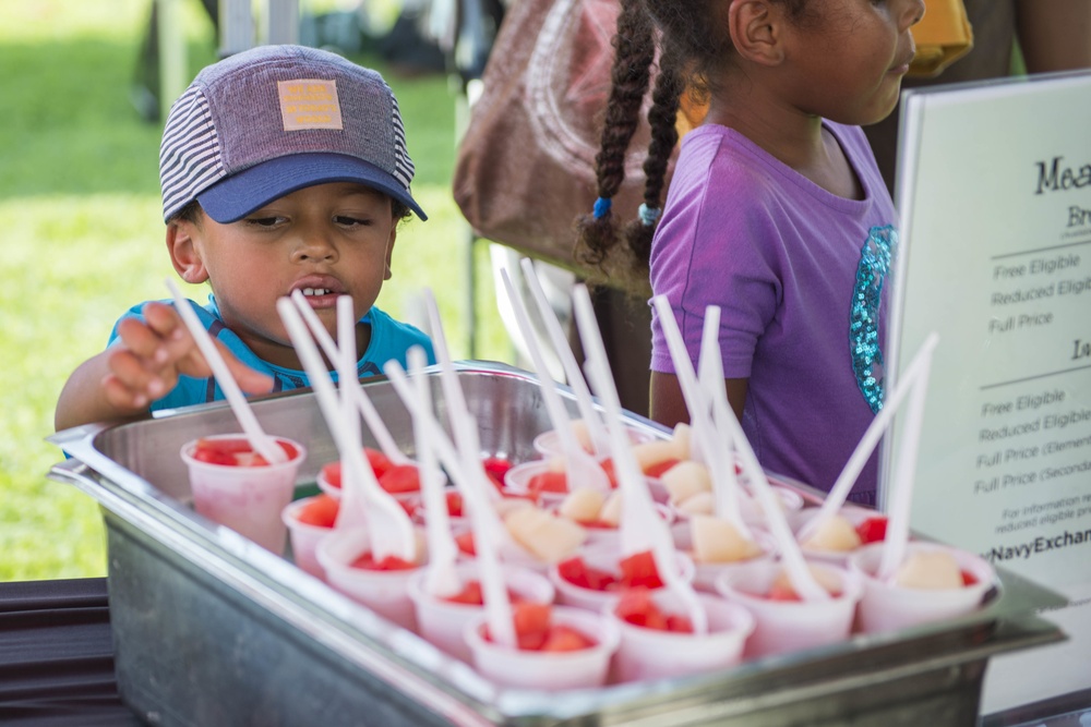 NSA Naples Hosts Back 2 School Block Party