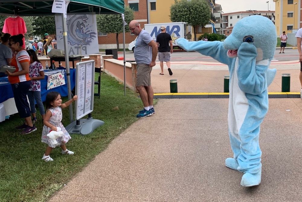 NSA Naples Hosts Back 2 School Block Party
