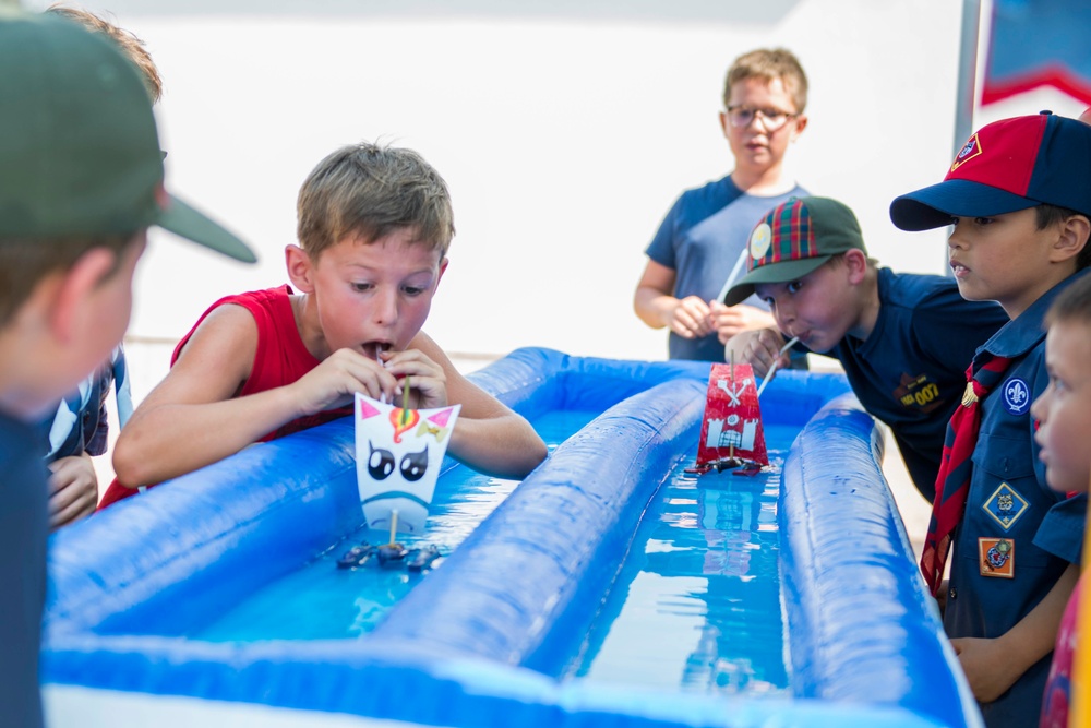 NSA Naples Hosts Back 2 School Block Party