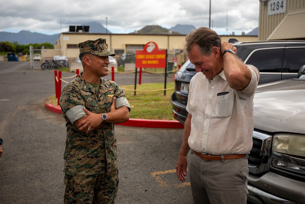 U.S. Congressman Ed Case visits MCBH