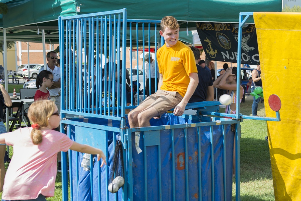 NSA Naples Hosts Back 2 School Block Party