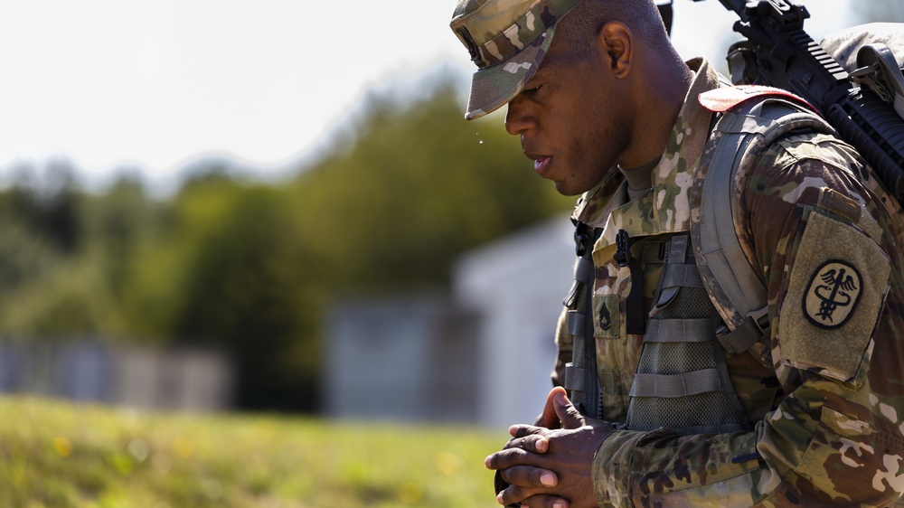 21st Theater Sustainment Command Best Medic Competition