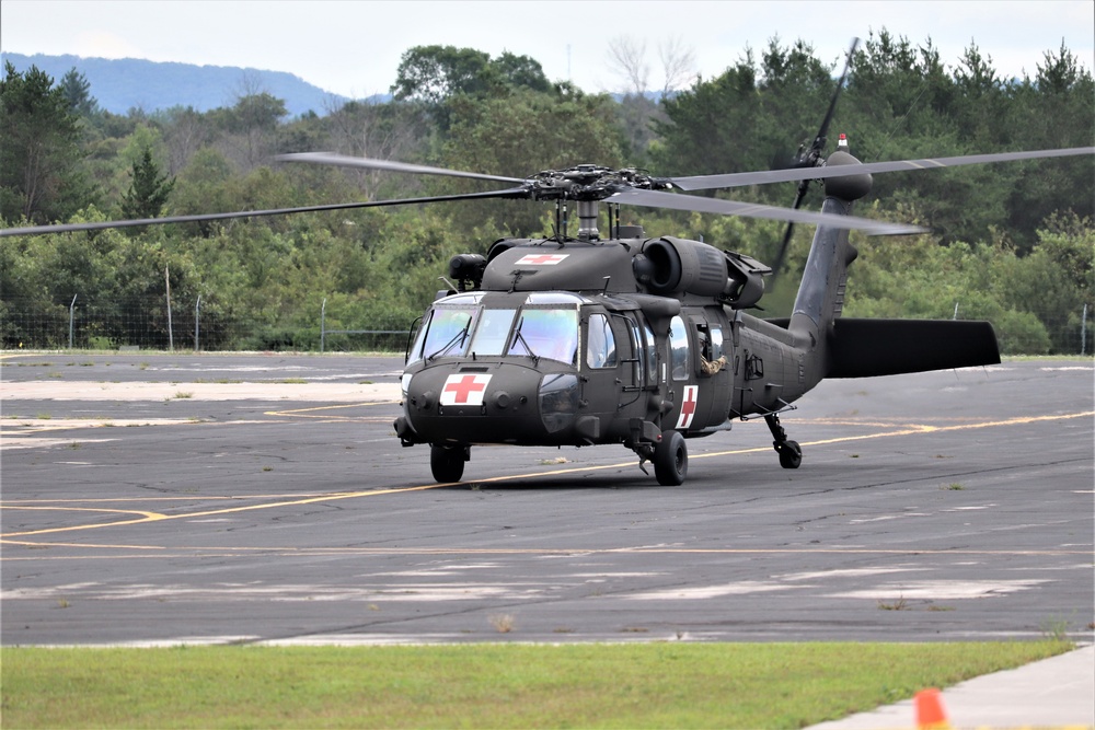 UH-60 Blackhawk Ops for CSTX 86-19-04, Global Medic at Fort McCoy