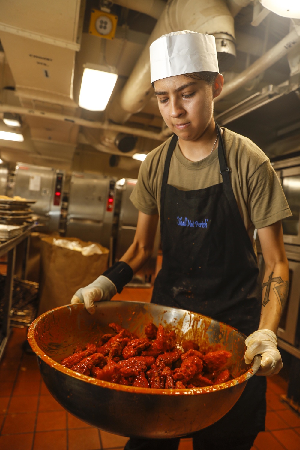 Daily operations aboard Nimitz-class aircraft carrier USS Abraham Lincoln (CVN 72).