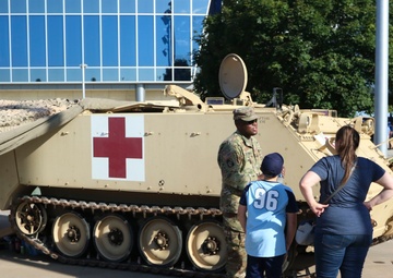 Kansas National Guard and Sporting KC team up to honor veterans