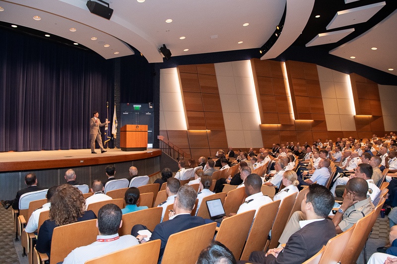 SecDef Speaks at Naval War College