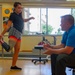 Marine amputee works with NMCSD C5