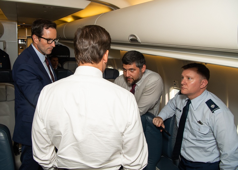 SecDef speaks to Press