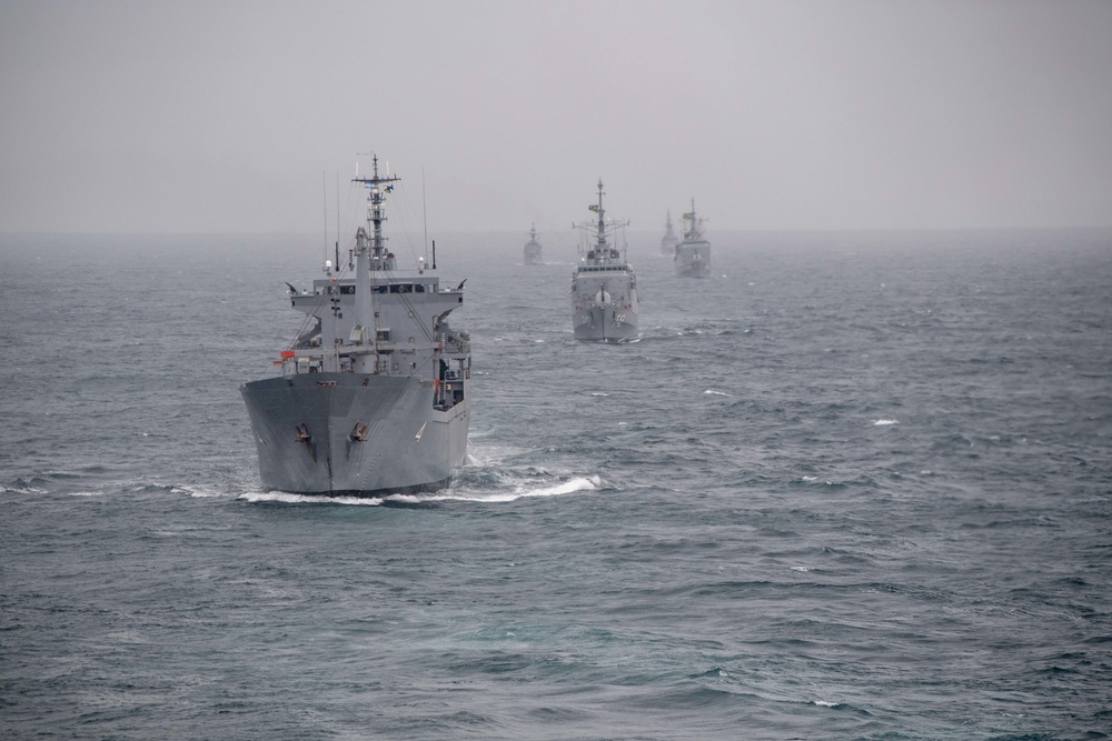 USS Carter Hall (LSD 50) Participates in a PHOTOEX during UNITAS LX