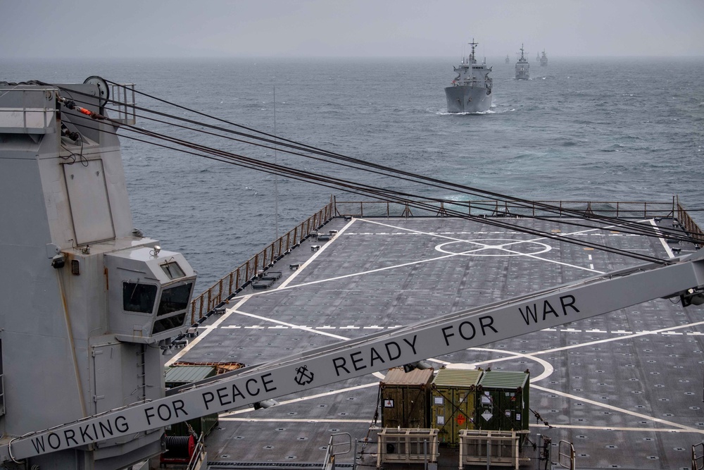 USS Carter Hall (LSD 50) Participates in a PHOTOEX during UNITAS LX