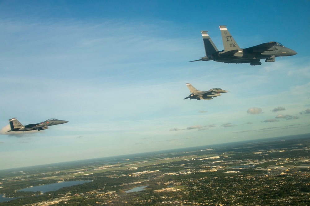 NCAA Kickoff Flyover