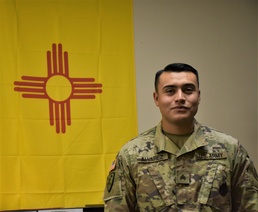 Native American Soldier returns home to help recruiting mission