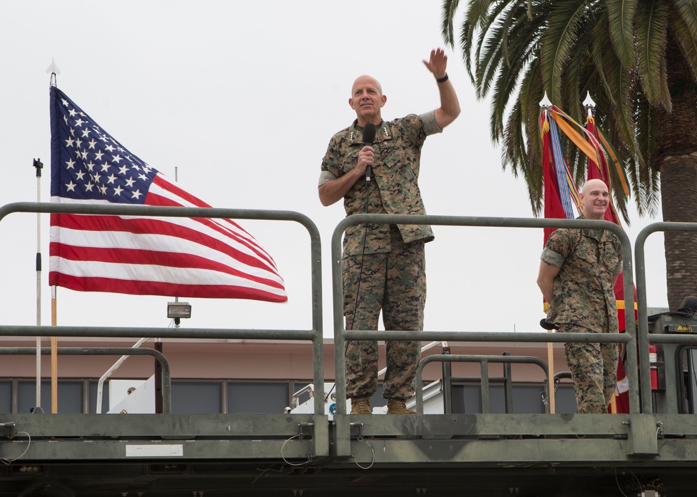 A forward glance: Commandant of the Marine Corps visits MCAS Miramar