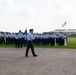 Major Gen. LaBrutta reviews BMT graduation one last time