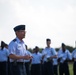 Major Gen. LaBrutta reviews BMT graduation one last time