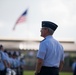 Major Gen. LaBrutta reviews BMT graduation one last time