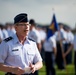 Major Gen. LaBrutta reviews BMT graduation one last time