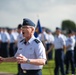 Major Gen. LaBrutta reviews BMT graduation one last time