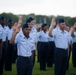 Major Gen. LaBrutta reviews BMT graduation one last time