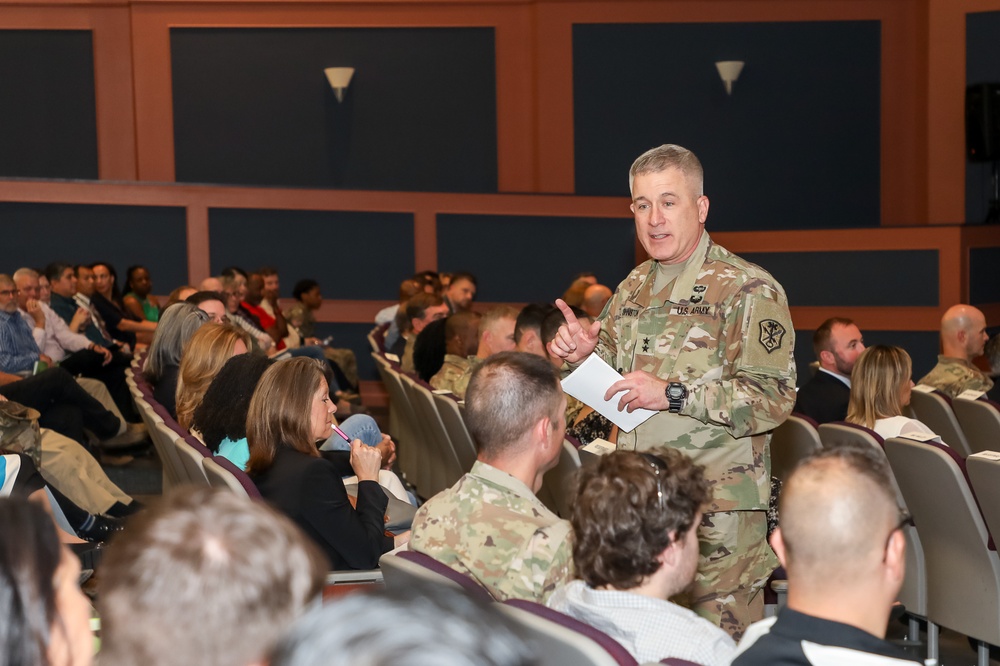 INSCOM Leadership host Town hall