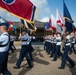 Major Gen. LaBrutta reviews BMT graduation one last time