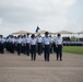 Major Gen. LaBrutta reviews BMT graduation one last time