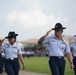 Major Gen. LaBrutta reviews BMT graduation one last time