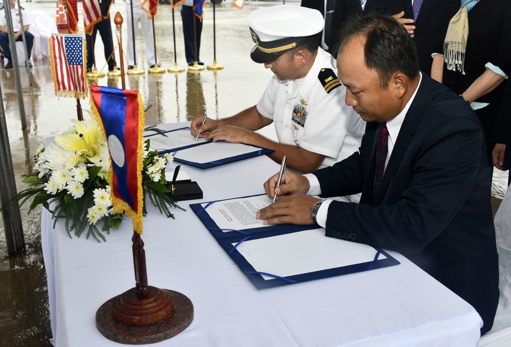 DPAA Laos Repatriation Ceremony