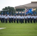 Major Gen. LaBrutta reviews BMT graduation one last time